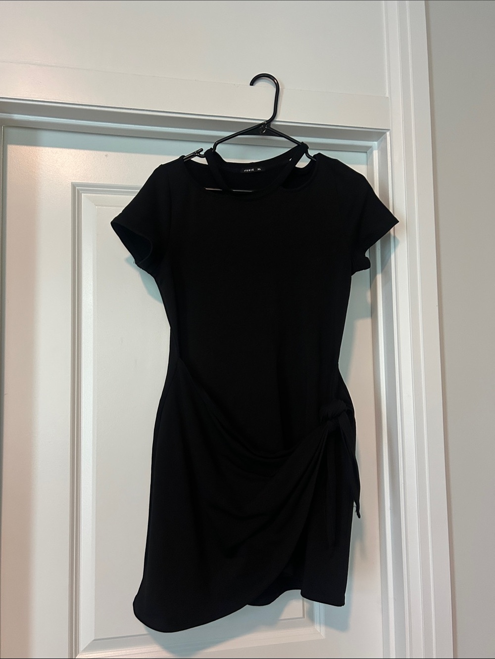 Black Women's Side-Tie Dress